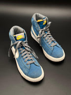 NIKE BLAZER MID BLUE TRAINERS - 37.5