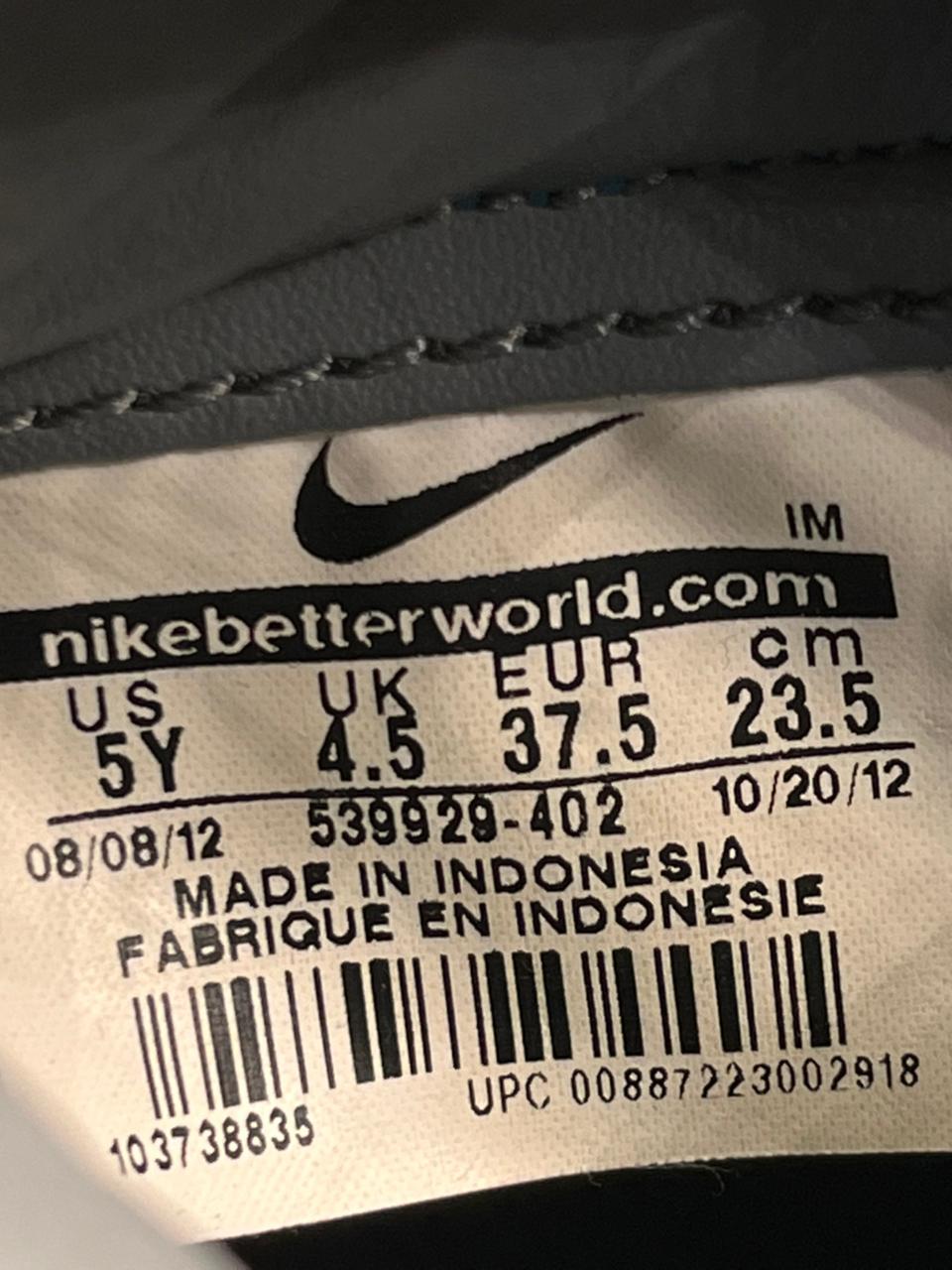 NIKE BLAZER MID BLUE TRAINERS