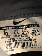 NIKE BLAZER MID BLUE TRAINERS - 37.5