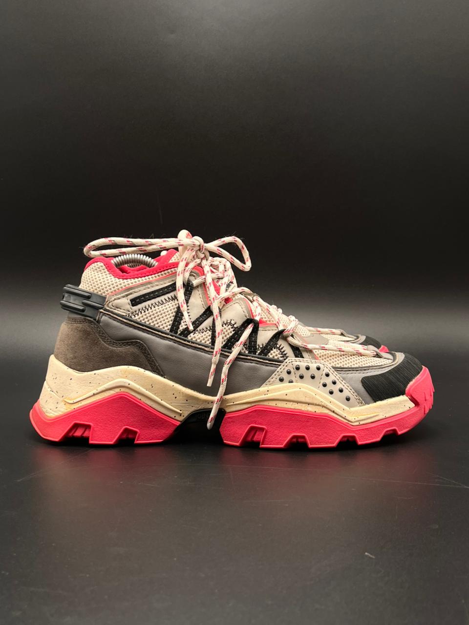 KENZO INKA SUEDE PANEL Chunky Boots