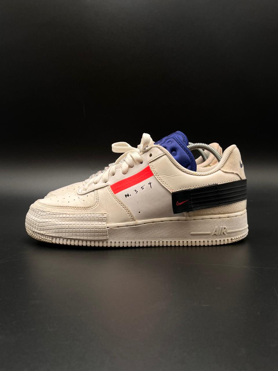 NIKE AIR FORCE 1 LOW DROP TYPE 'SUMMIT WHITE' - 41