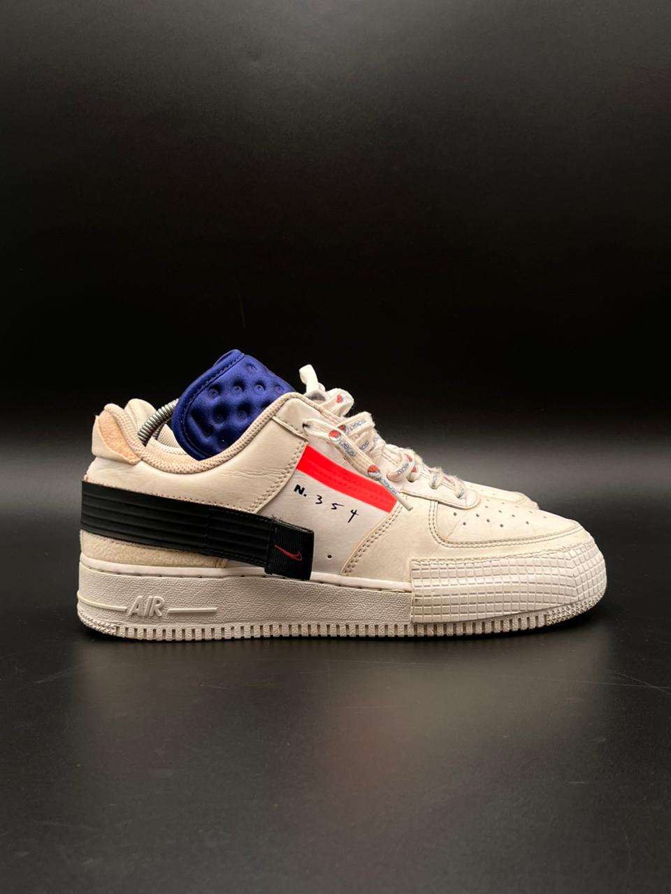 NIKE AIR FORCE 1 LOW DROP TYPE 'SUMMIT WHITE' - 41
