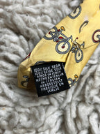 Beaufort The Tie Rack Yellow Novelty Bicycle Bike TIE