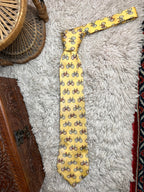 Beaufort The Tie Rack Yellow Novelty Bicycle Bike TIE