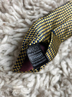 M&S Marks & Spencer  Check Micro Diamond Pattern TIE