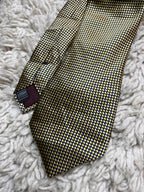 M&S Marks & Spencer  Check Micro Diamond Pattern TIE
