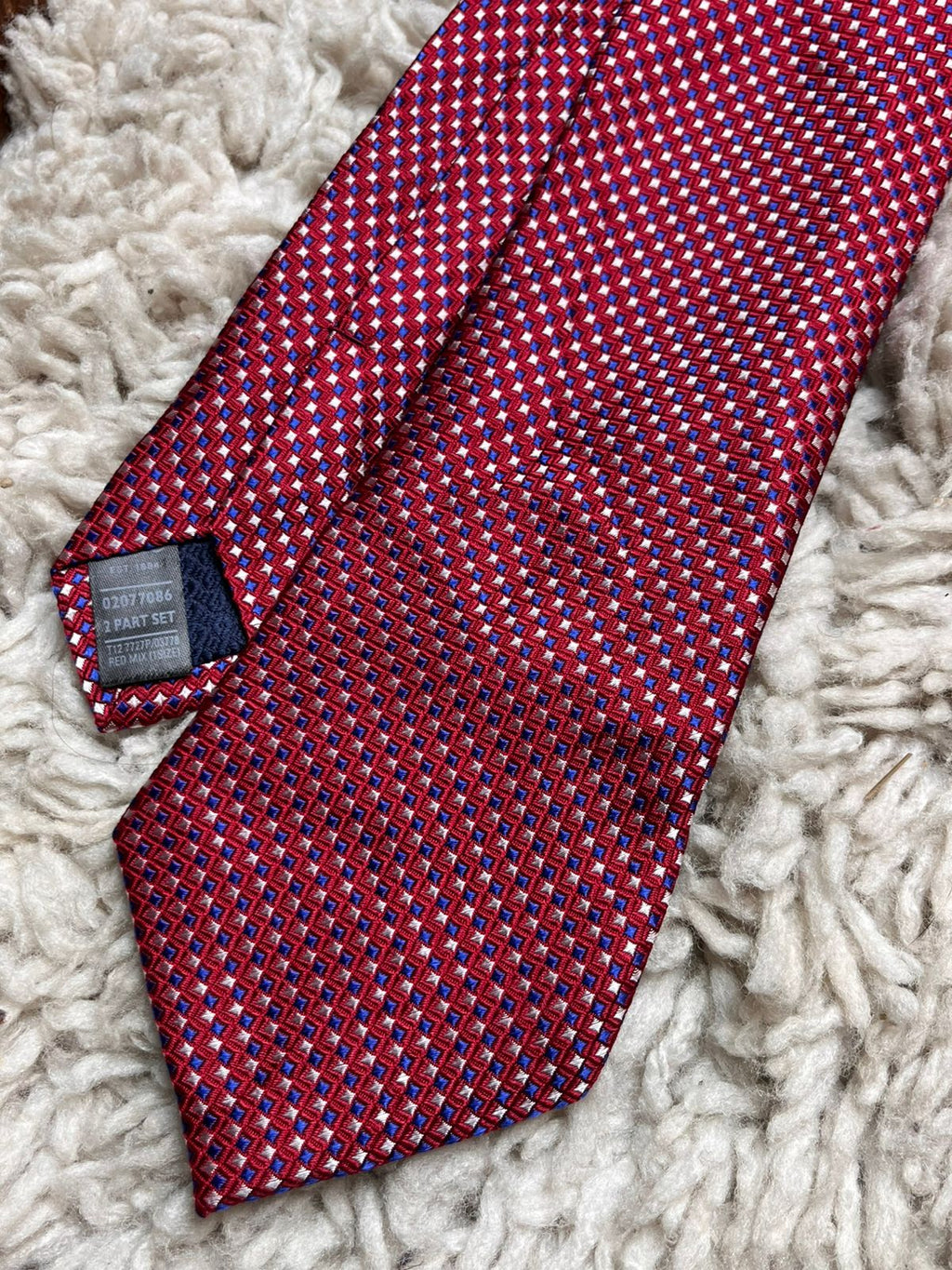Marks & Spencer Geometric Diamond Pattern Tie