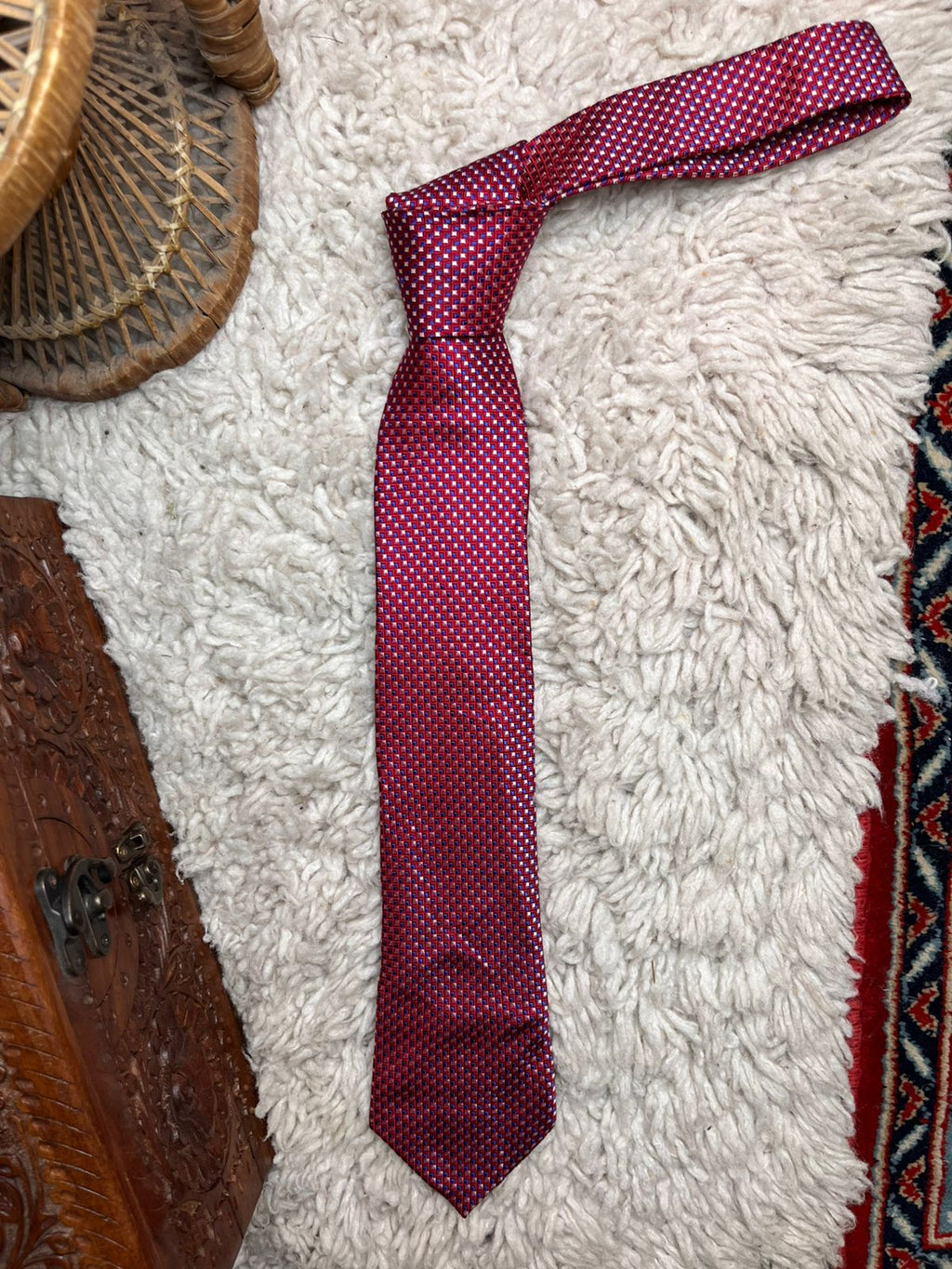 Marks & Spencer Geometric Diamond Pattern Tie