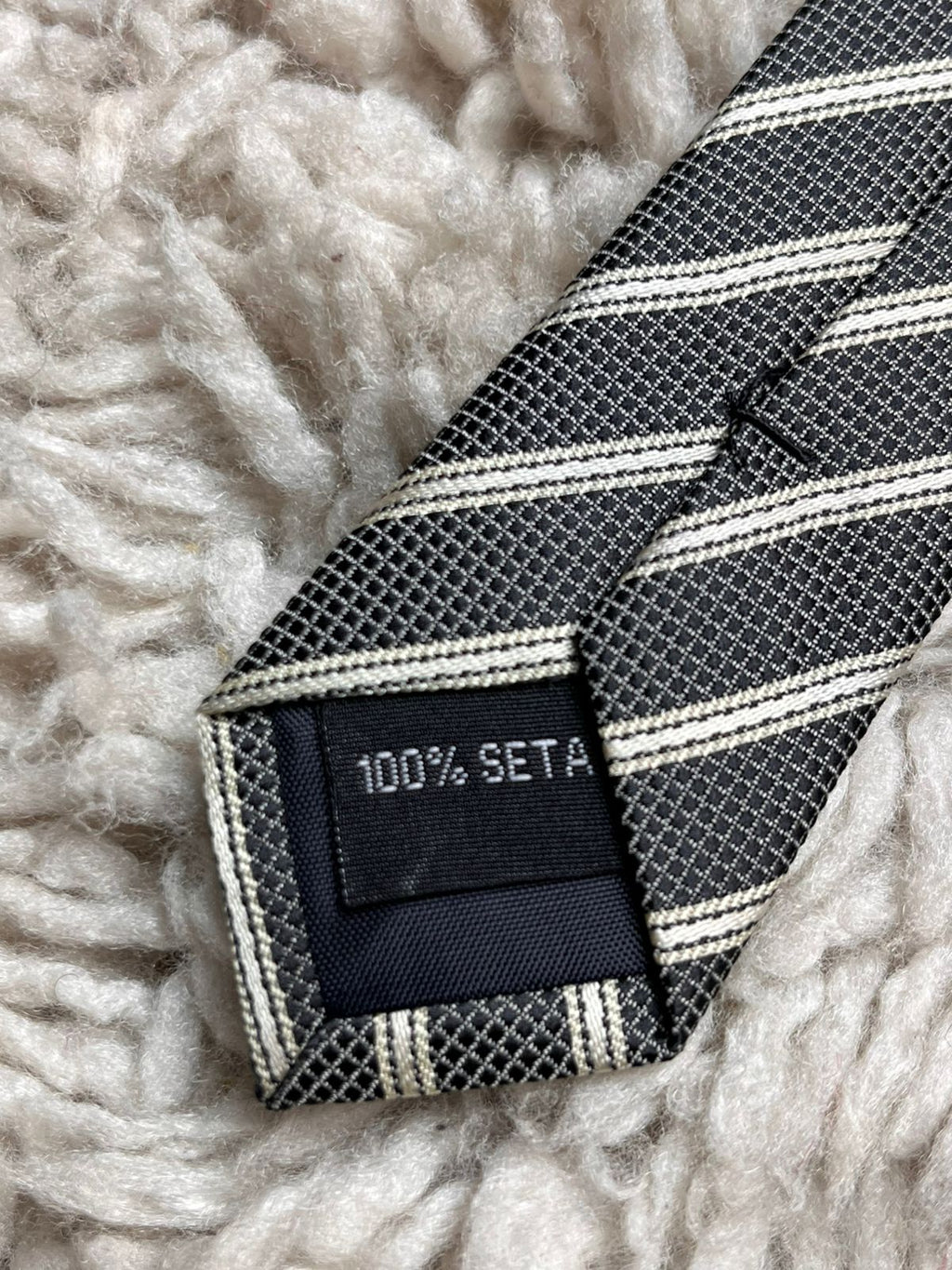 Terzasso Textured Diagonal Stripe Executive TIE