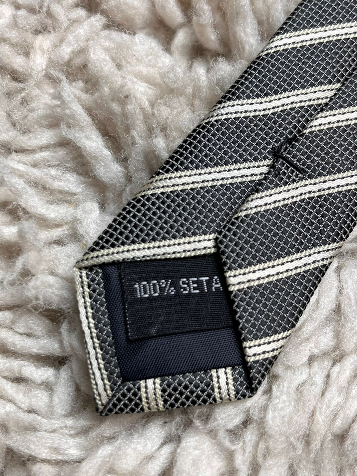 Terzasso Textured Diagonal Stripe Executive TIE