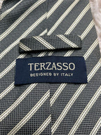 Terzasso Textured Diagonal Stripe Executive TIE