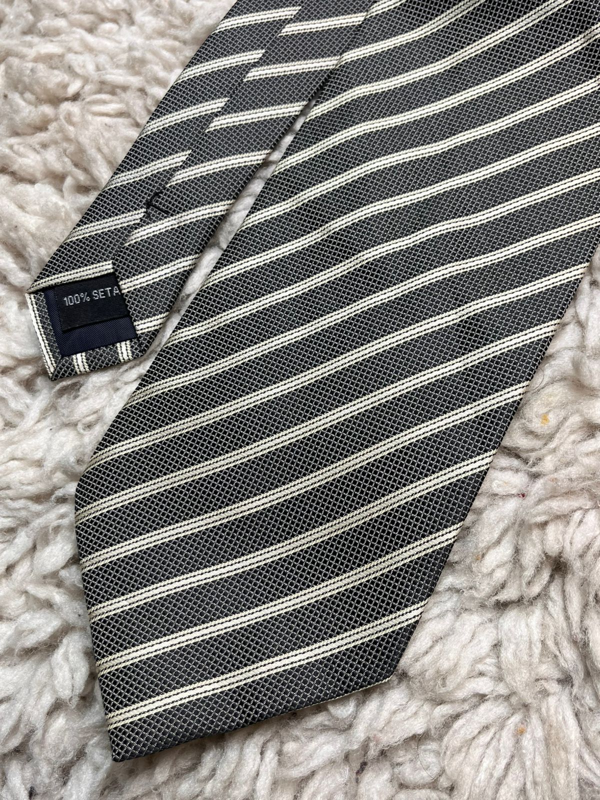 Terzasso Textured Diagonal Stripe Executive TIE