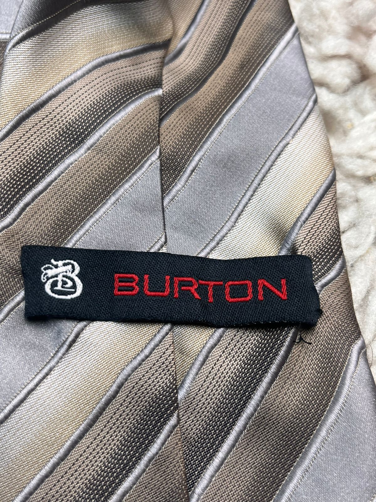 Burton Multi-Tone Diagonal Striped Formal TIE