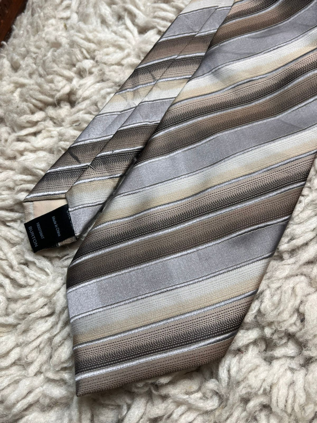 Burton Multi-Tone Diagonal Striped Formal TIE