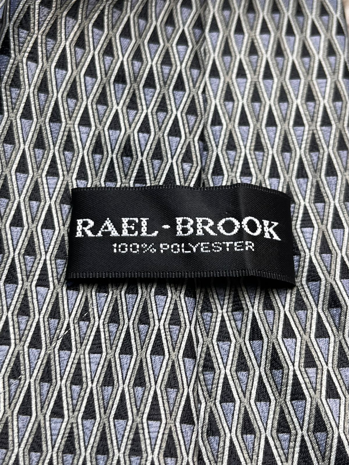 Rael Brook Geometric Diamond Pattern Tie