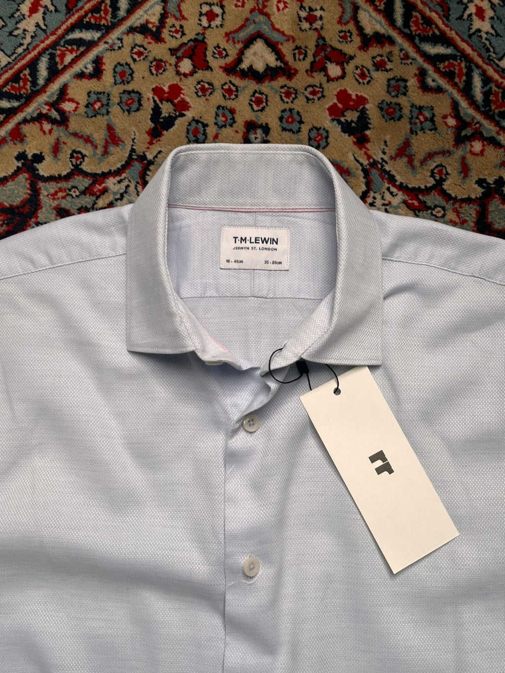 T.M. LEWIN Textured BUTTON DOWN Shirt