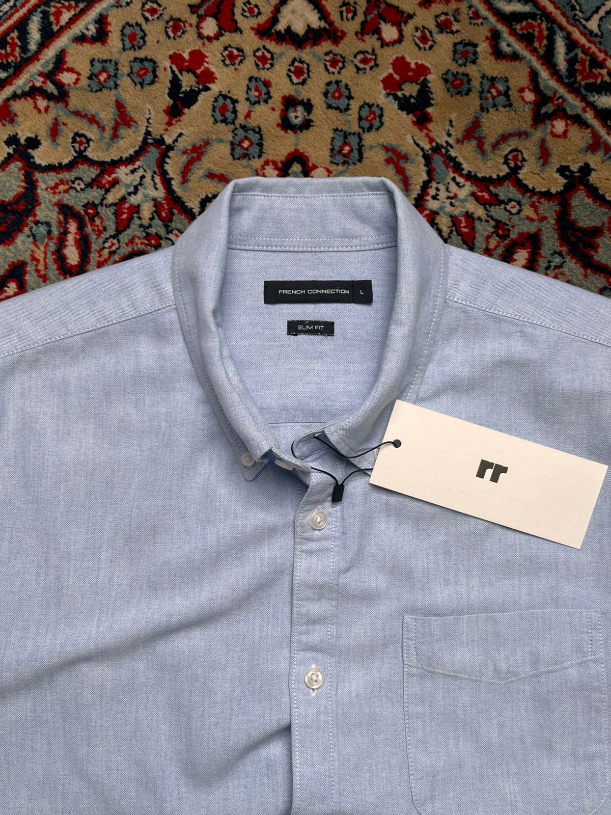 French Connection TEXTURED Button Down SHIRT