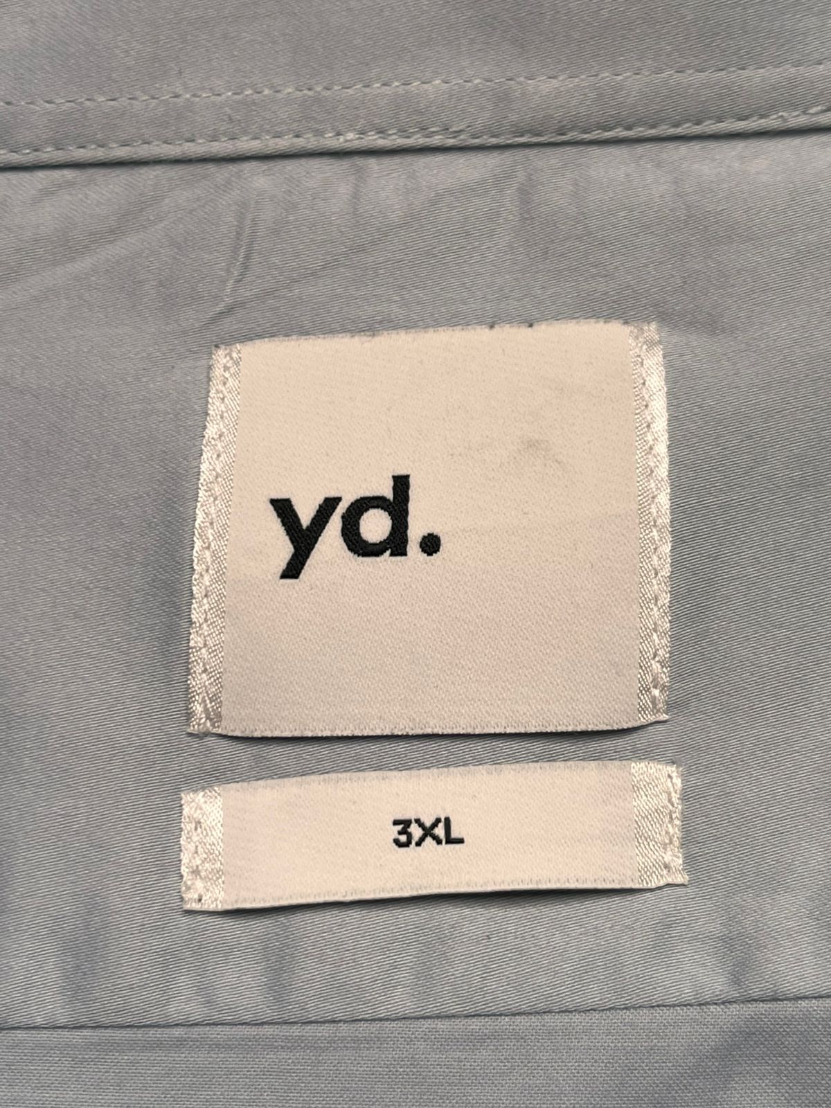 yd. Light Blue Button Down Shirt