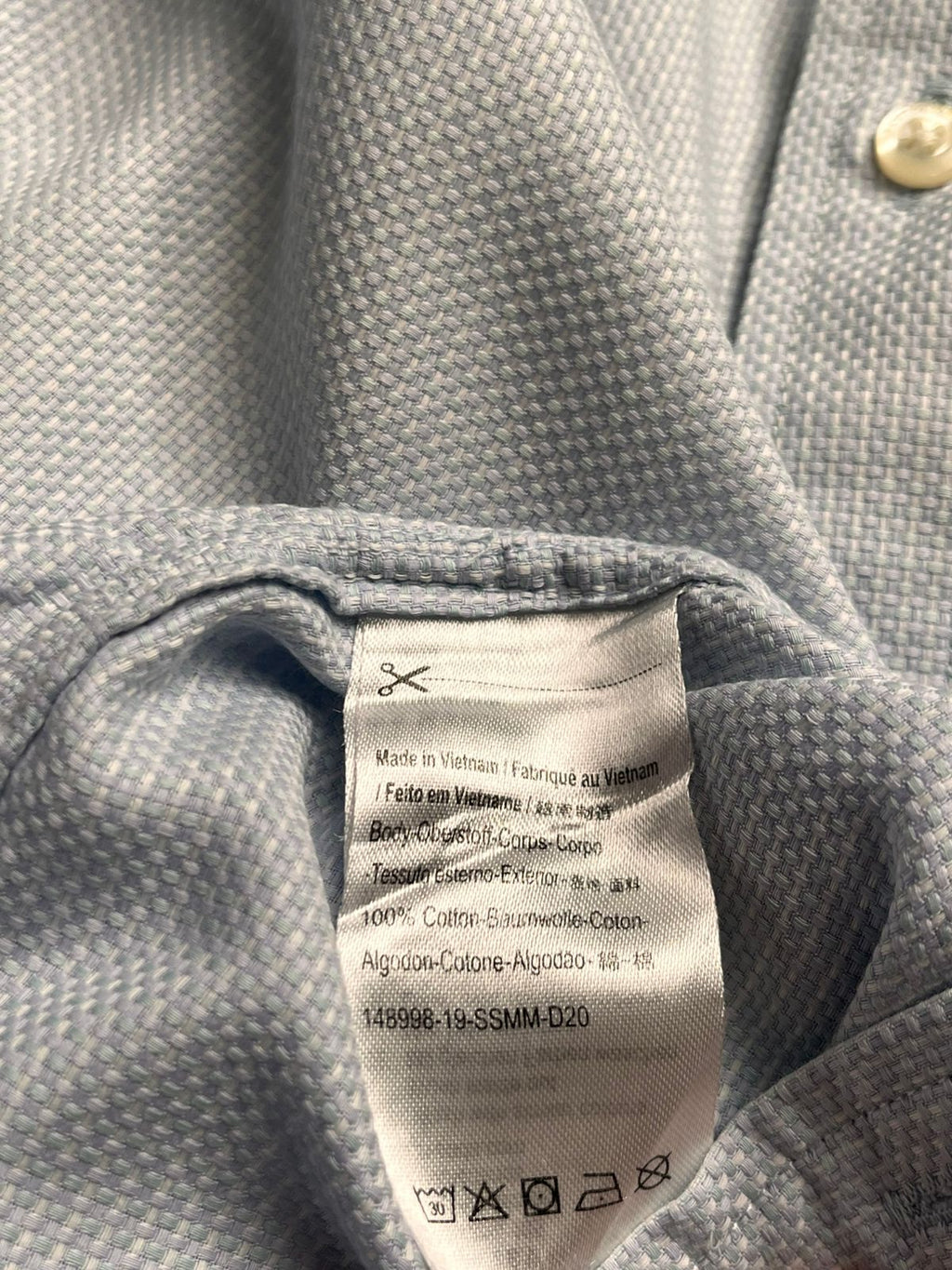 SCOTCH & SODA Breathable Textured Button Down SHIRT