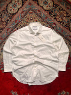 Charles Tyrwhitt White Herringbone FORMAL Shirt