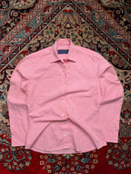 Monte Via Pink Gingham Button Down Shirt Women