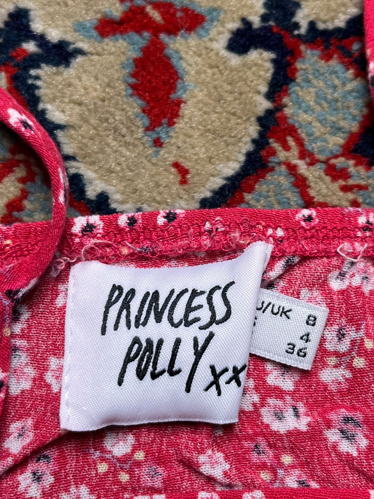 Princess Polly Floral Bralette Crop Top