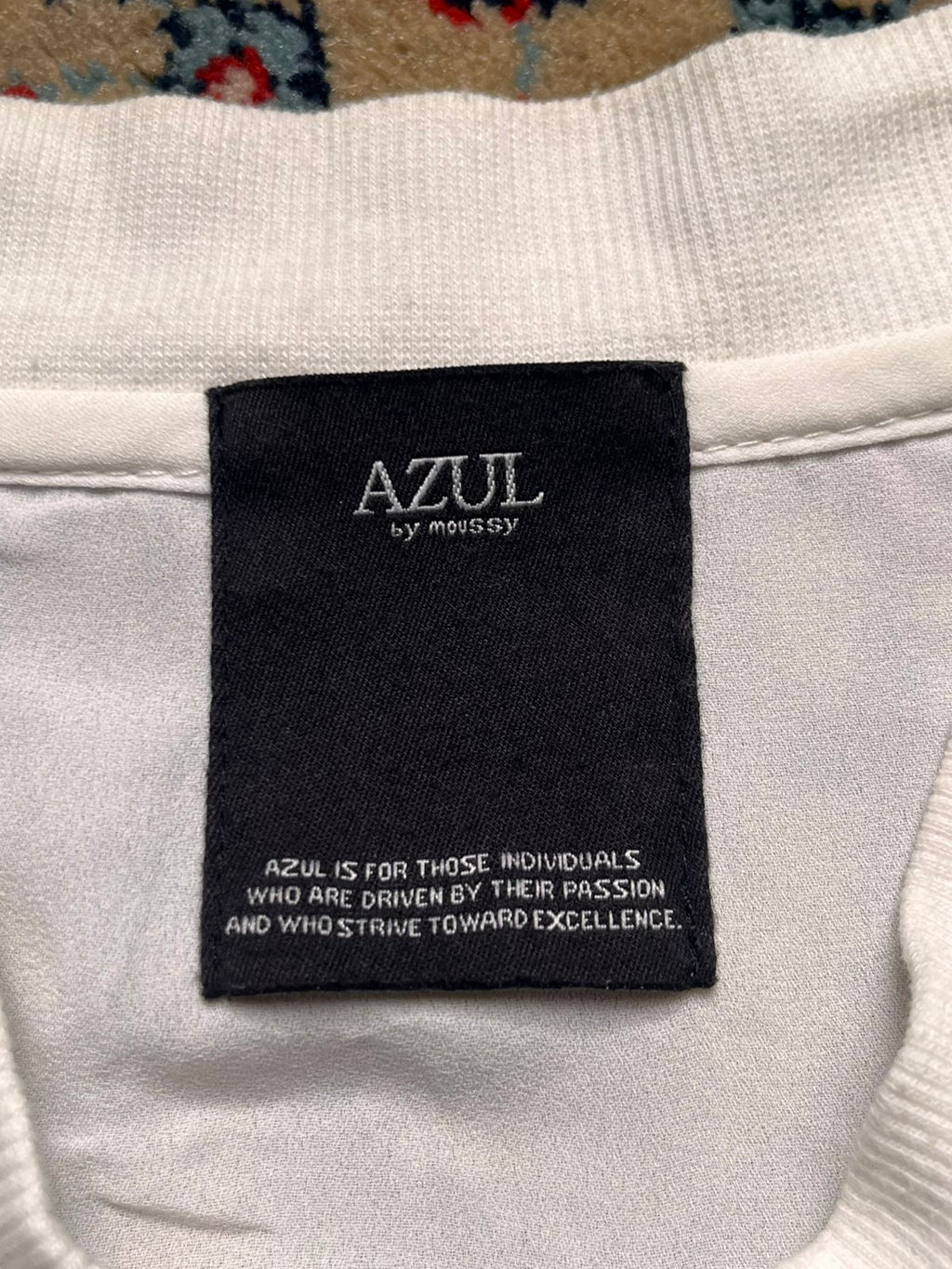 AZUL BY MOUSSY White Floral Lace Full Zip Jacket