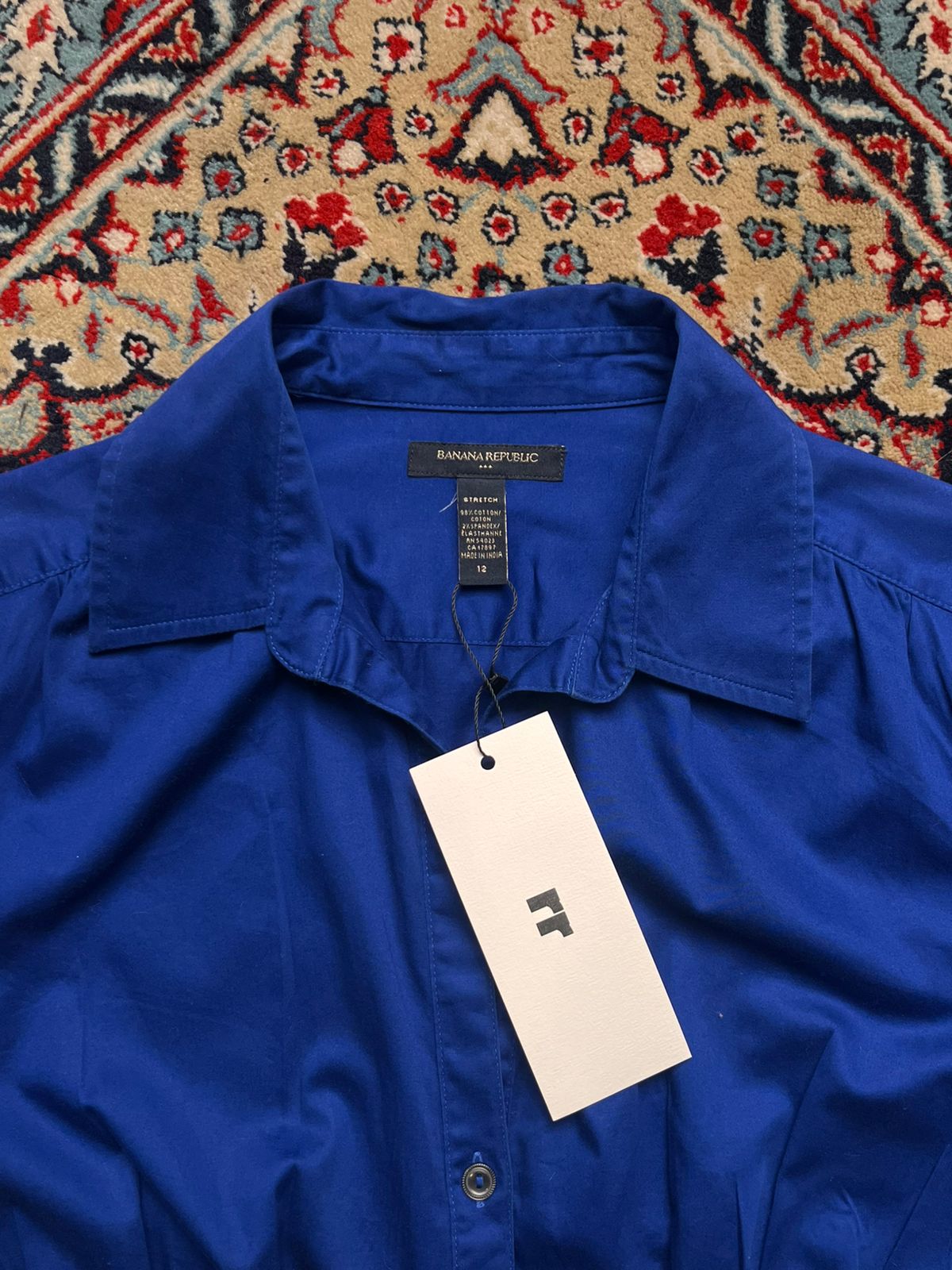 BANANA REPUBLIC Royal Blue Women Blouse