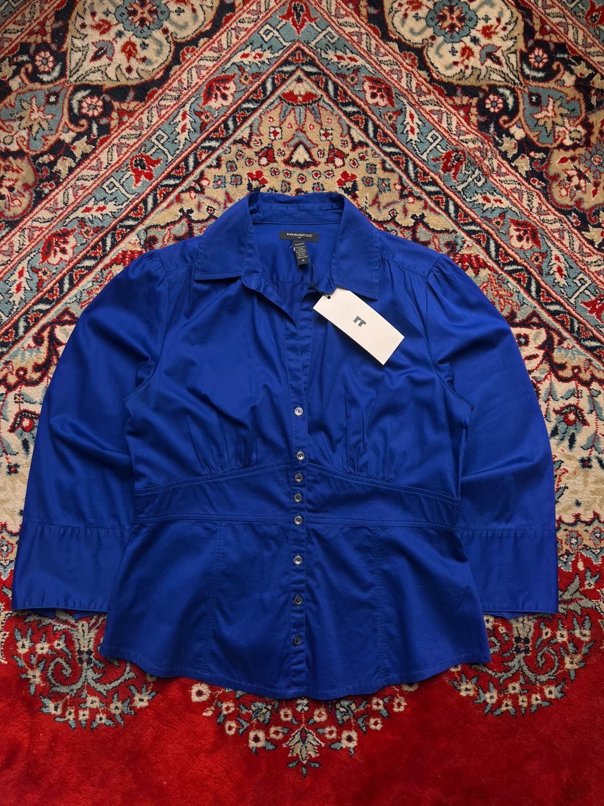 BANANA REPUBLIC Royal Blue Women Blouse