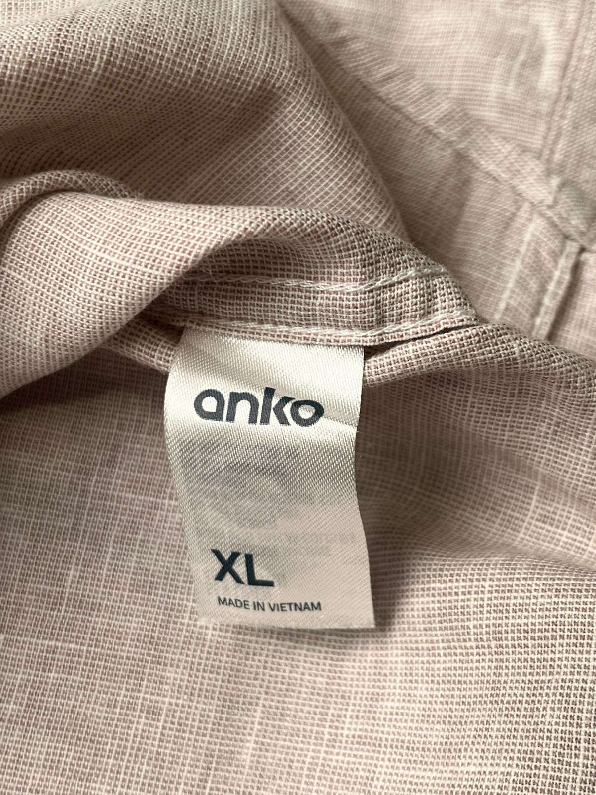 ANKO LIGHT LINEN BLEND BUTTON DOWN SHIRT