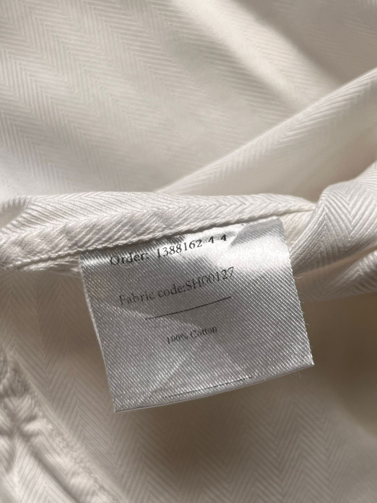 Grusenmeyer White Cotton Button Down Shirt
