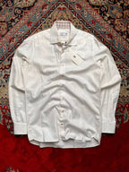Grusenmeyer White Cotton Button Down Shirt