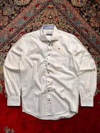 Ledûb Modern Fit White Button Down Shirt