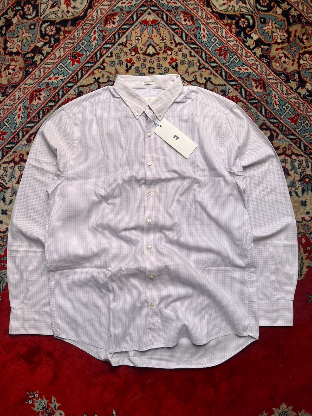 GANT Regular Fit Gingham Button Down Shirt