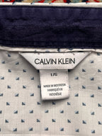 CALVIN KLEIN Geometric Triangle Print Button Down Shirt