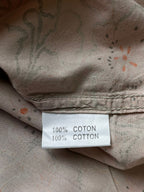 Harris Wilson Pink Floral Paisley Print Button Down Shirt