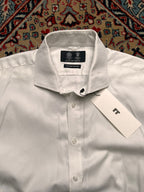 Austin Reed  White Cotton BUTTON DOWN FORMAL Shirt