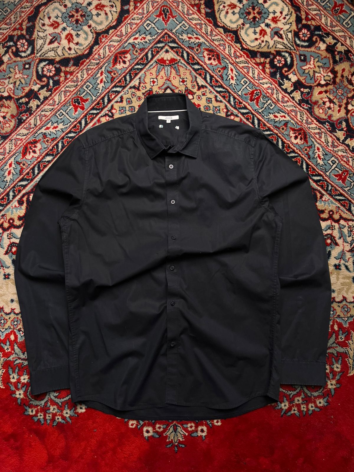 Jules Black Button Down Shirt