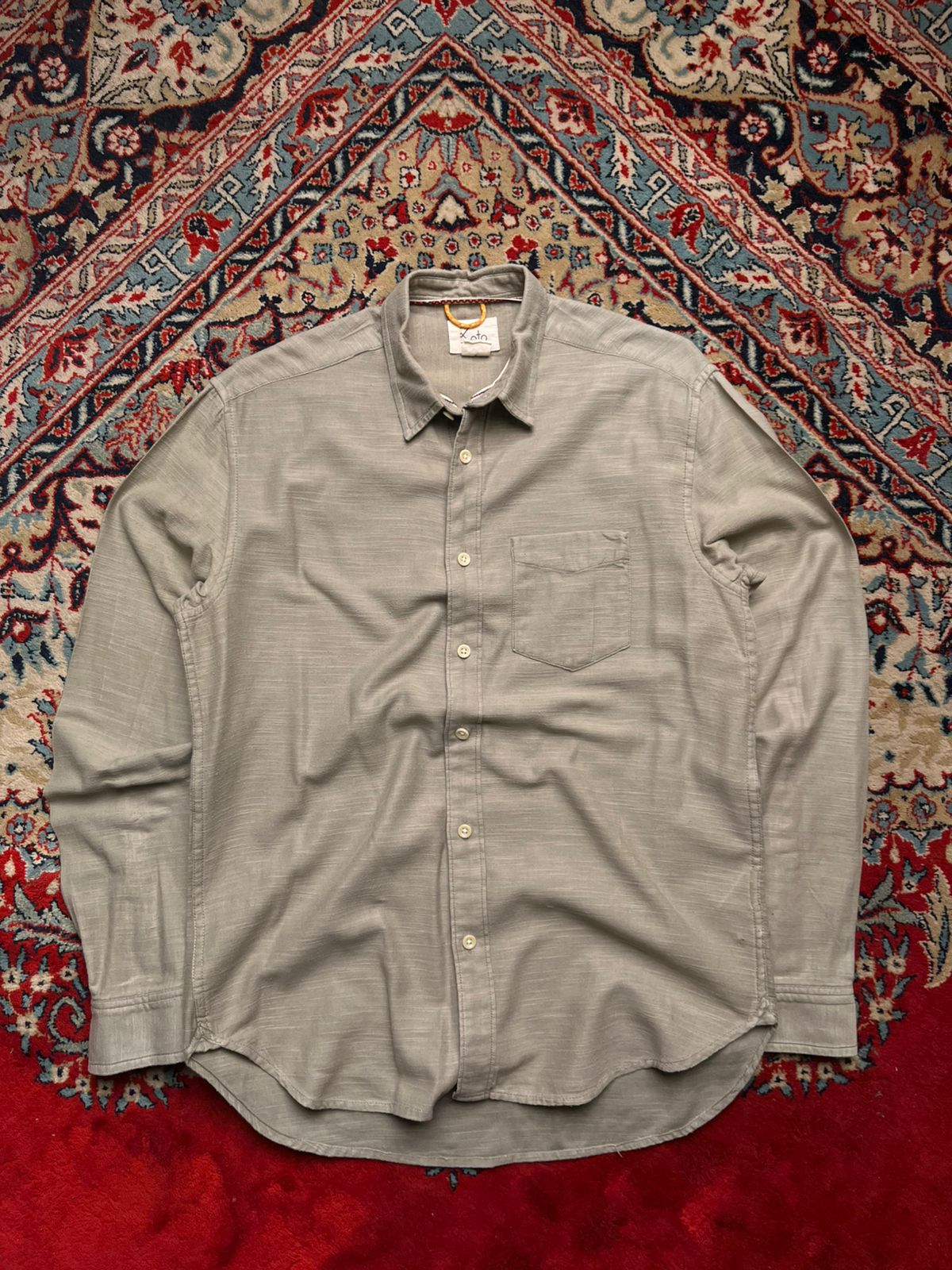 Koto Urban Outfitters Linen Button Down Shirt