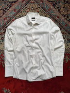 NEXT SIGNATURE Slim Fit White Double Cuff FORMAL Shirt