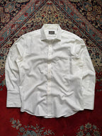 TASSO ELBA Regular Fit White Button Down Shirt