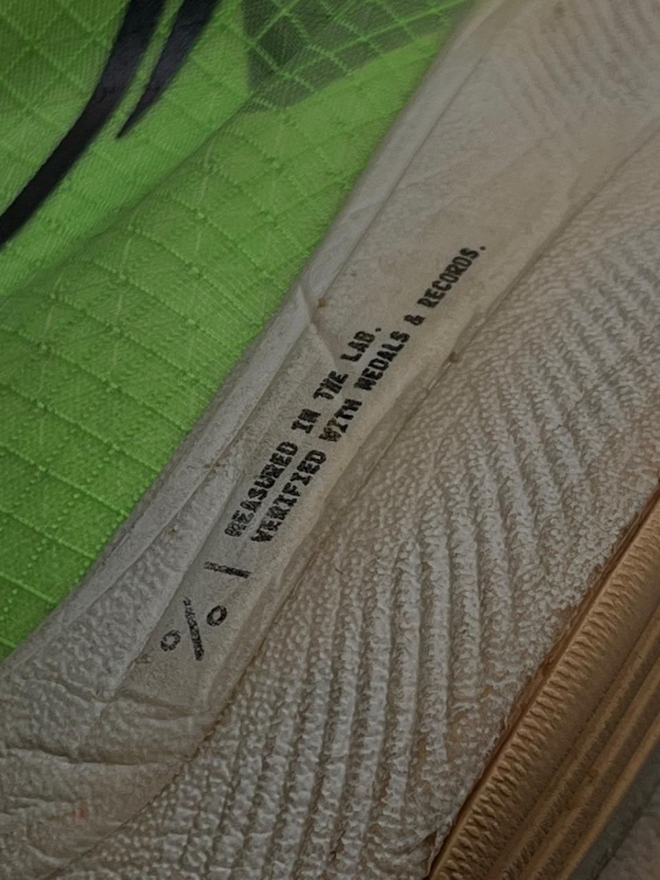 NIKE ZOOMX VAPORFLY NEXT ELECTRIC GREEN - 40.5