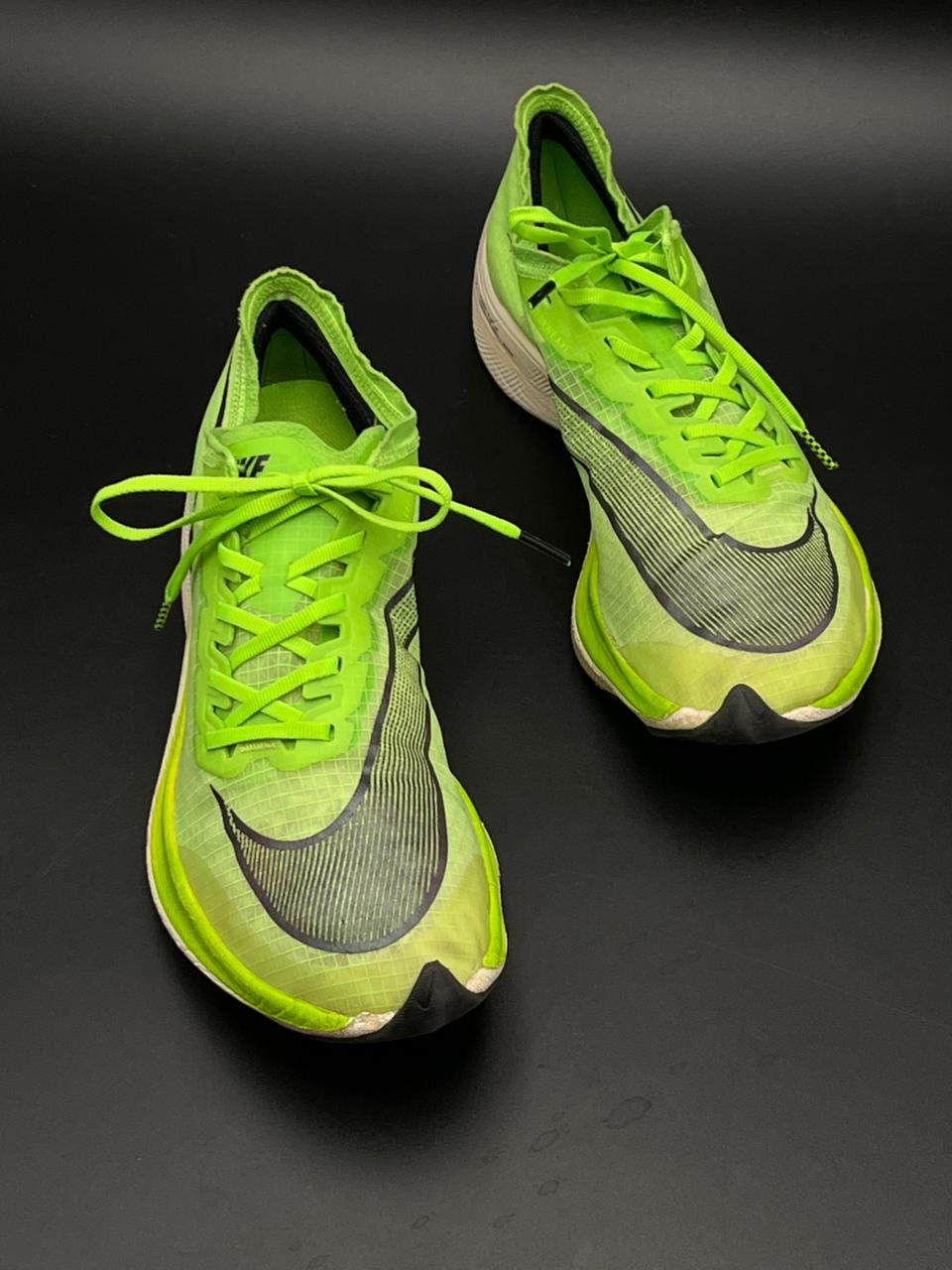 NIKE ZOOMX VAPORFLY NEXT ELECTRIC GREEN - 40.5