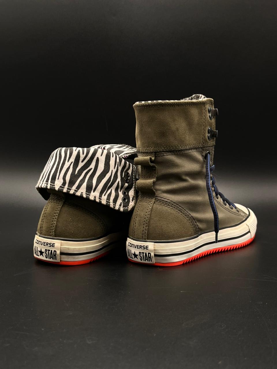 CONVERSE ELSIE ROLLDOWN TRAINERS - 37.5