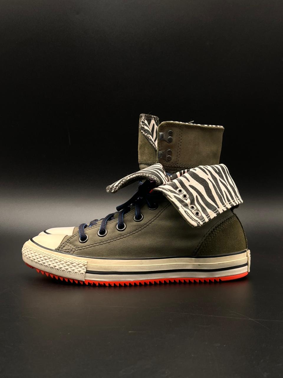 CONVERSE ELSIE ROLLDOWN TRAINERS - 37.5