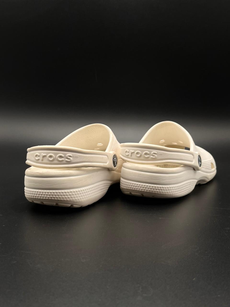 Crocs Classic Clog White Comfort Slip