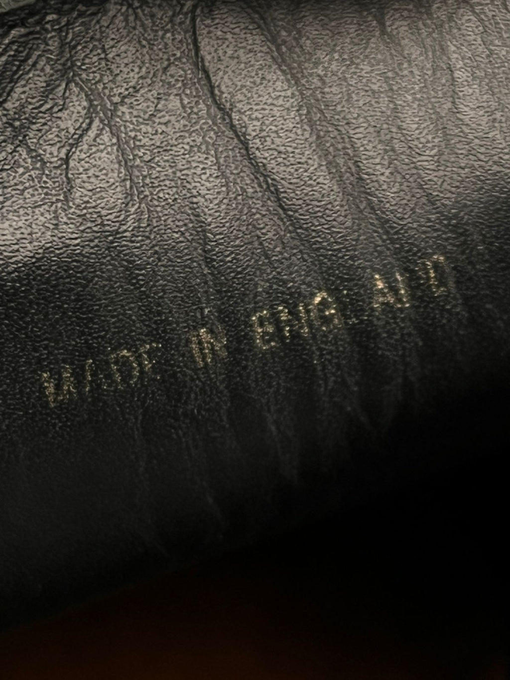 PRADA Milano England Made Black Leather Derby Shoes