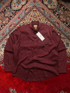 Ivy Crew Explorer Work Wear Meroon Button Down Shirt