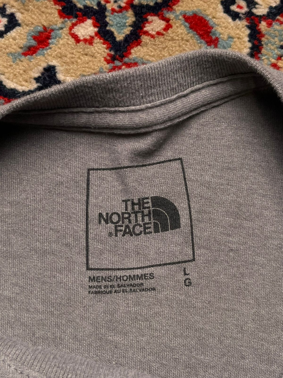 The North Face Grey Graphic Outdoor TEE