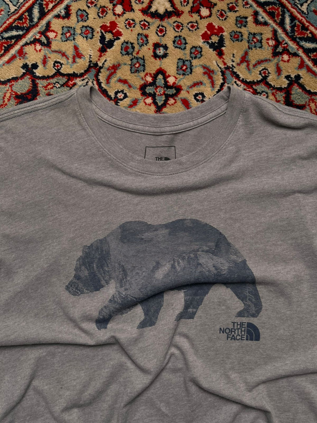 The North Face Grey Graphic Outdoor TEE